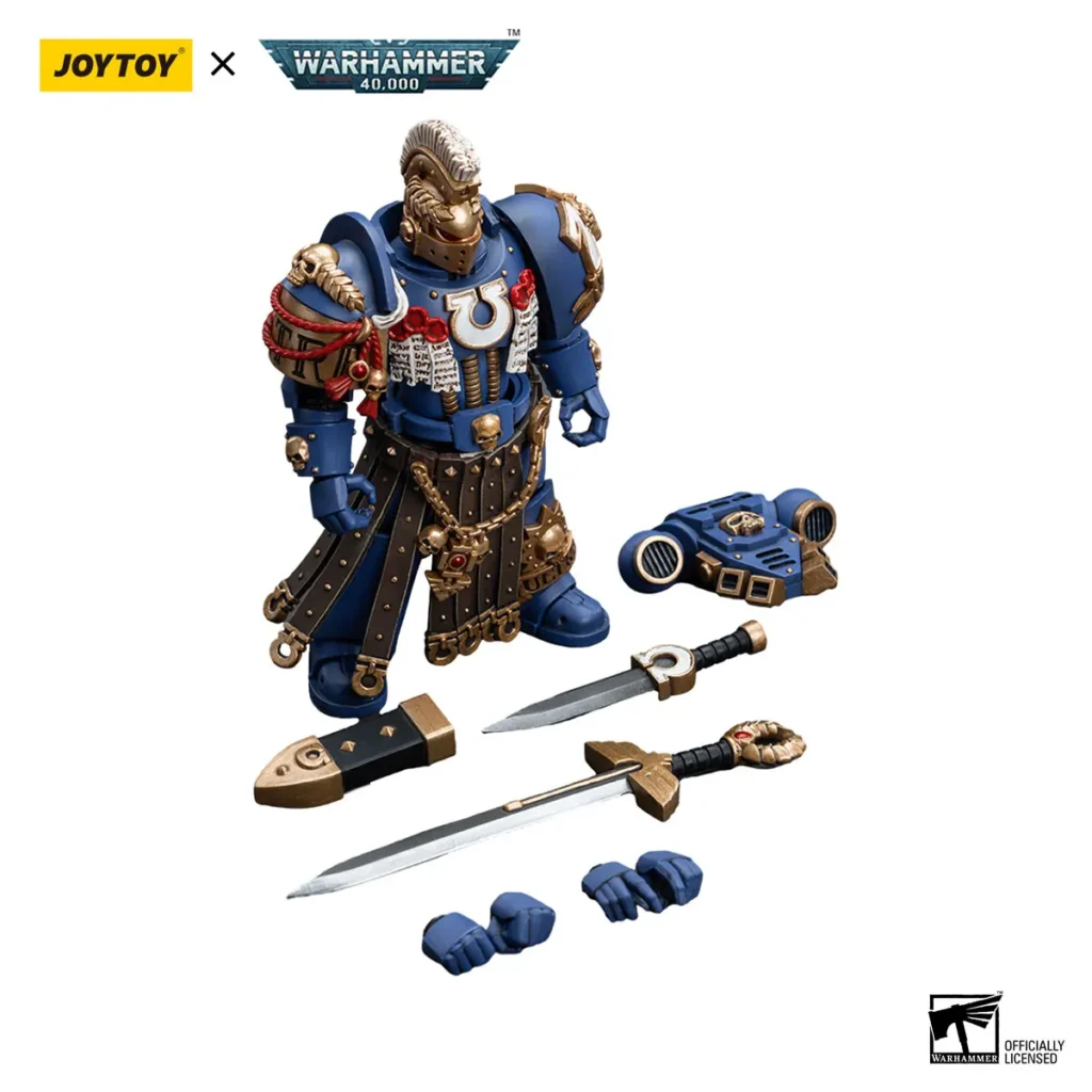 JoyToy WH40K   12cm Ultramarines Honour Guard Chapter Champion - Image 5