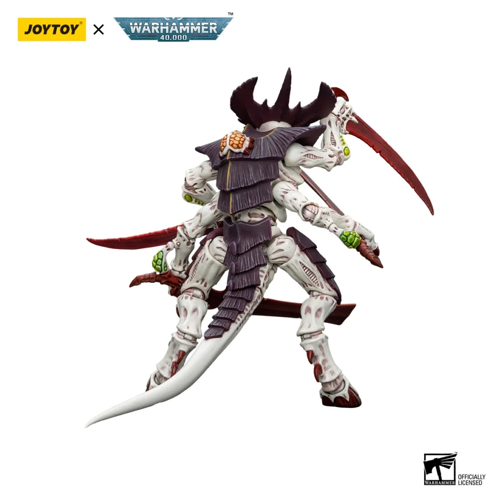 JoyToy WH40K   14.3cm Tyranids Hive Fleet Leviathan Tyranid Warrior with Boneswordg Model Toy - Image 2