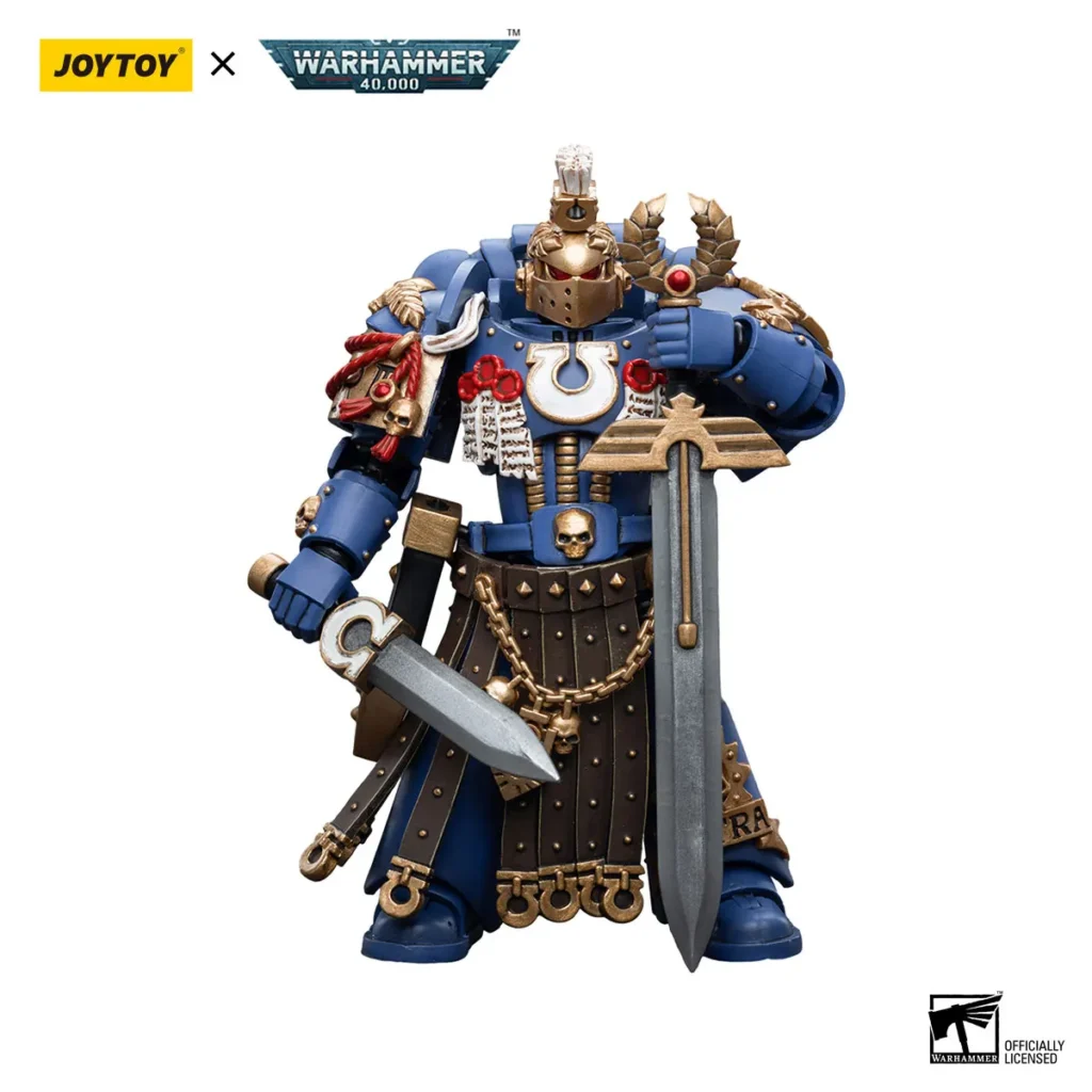 JoyToy WH40K   12cm Ultramarines Honour Guard Chapter Champion - Image 3