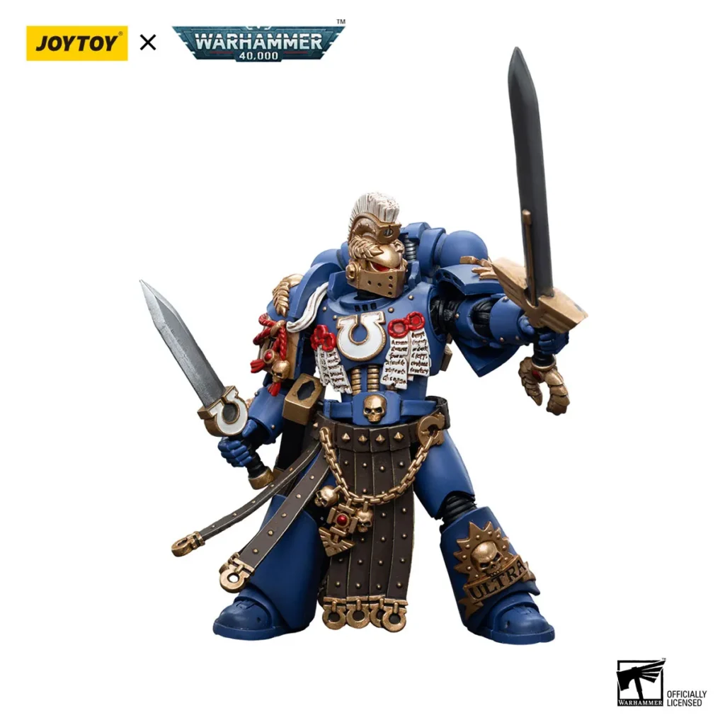 JoyToy WH40K   12cm Ultramarines Honour Guard Chapter Champion - Image 2
