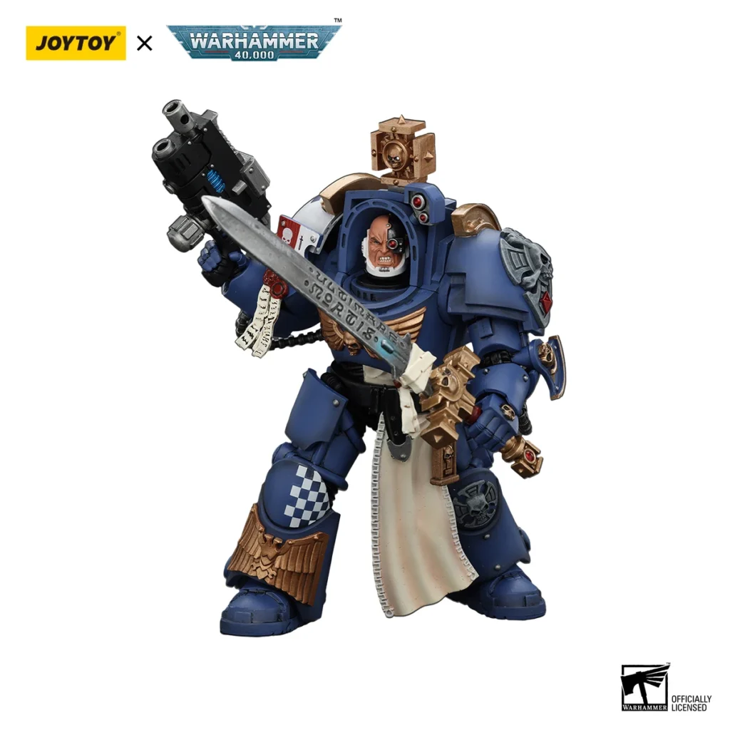 JoyToy WH40K 14.3cm Ultramarines Captain in Terminator Armour - Image 4