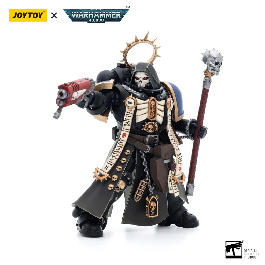 JoyToy WH40K 12cm Ultramarines Primaris Chaplain Brother Varus - Image 3