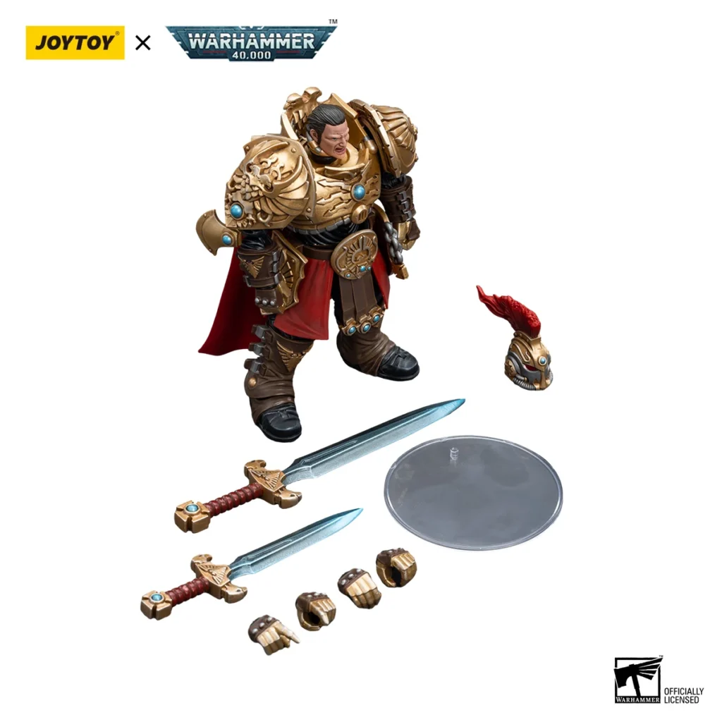 JoyToy WH40K   12.6cm Adeptus Custodes Blade Champion Collection Model Toys - Image 5