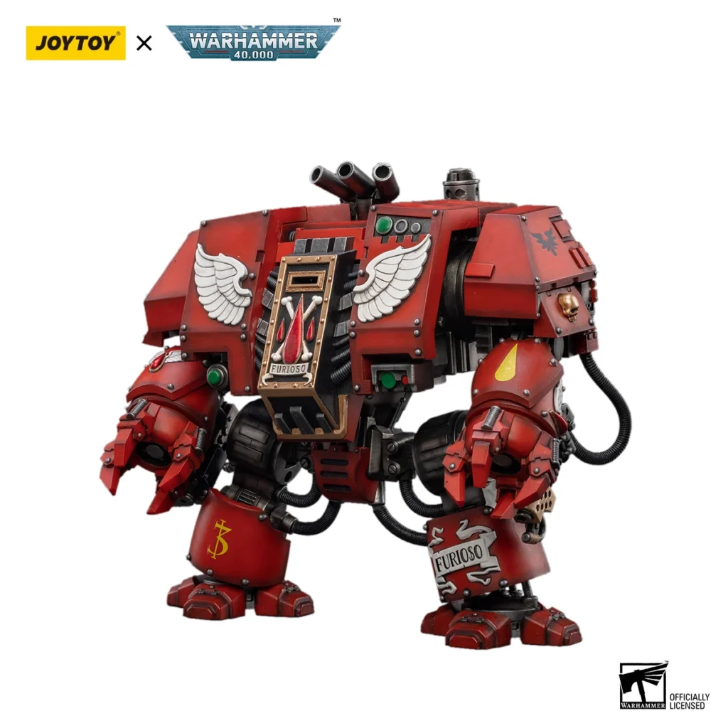 JOYTOY WH40K  Blood Angels Furioso Dreadnought Brothers Samel Game - Image 5