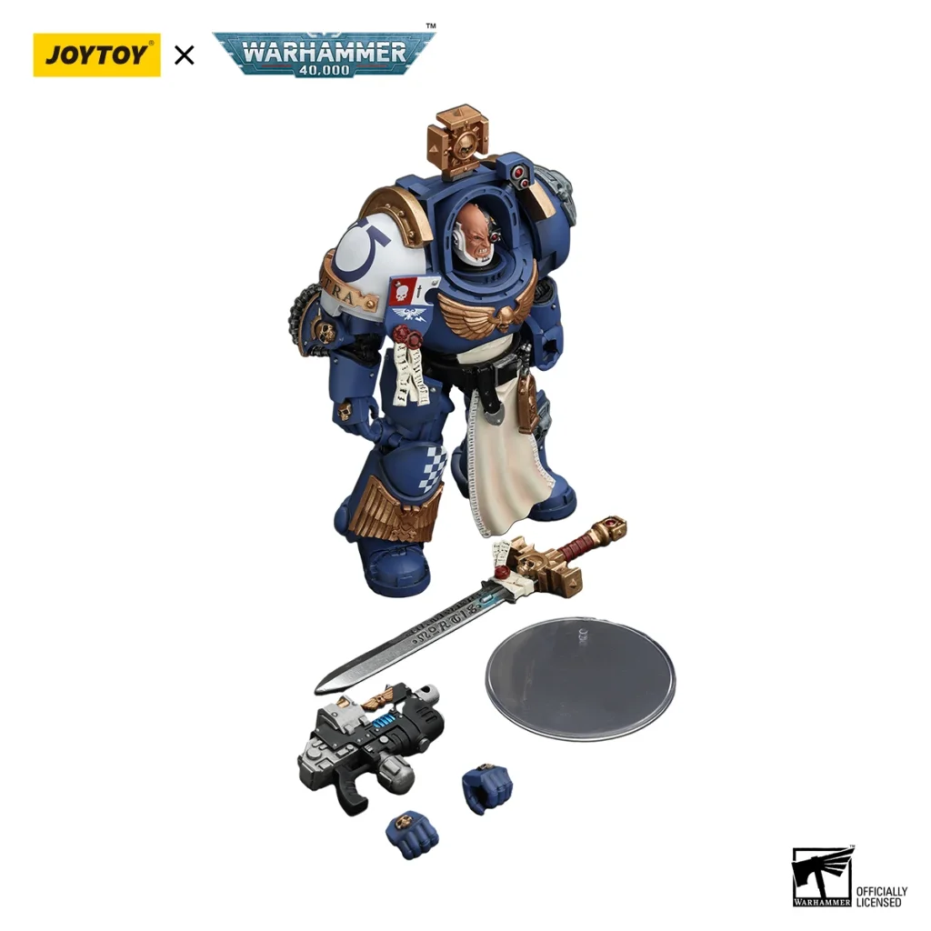 JoyToy WH40K 14.3cm Ultramarines Captain in Terminator Armour - Image 5