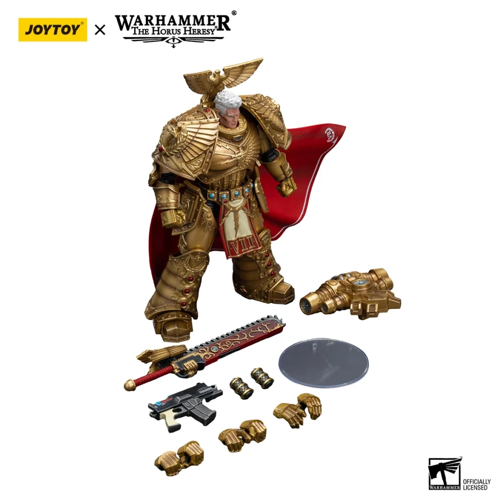 JoyToy WH40K   18cm Imperial Fists Rogal Dorn, Primarch of the Vllth Legion - Image 5