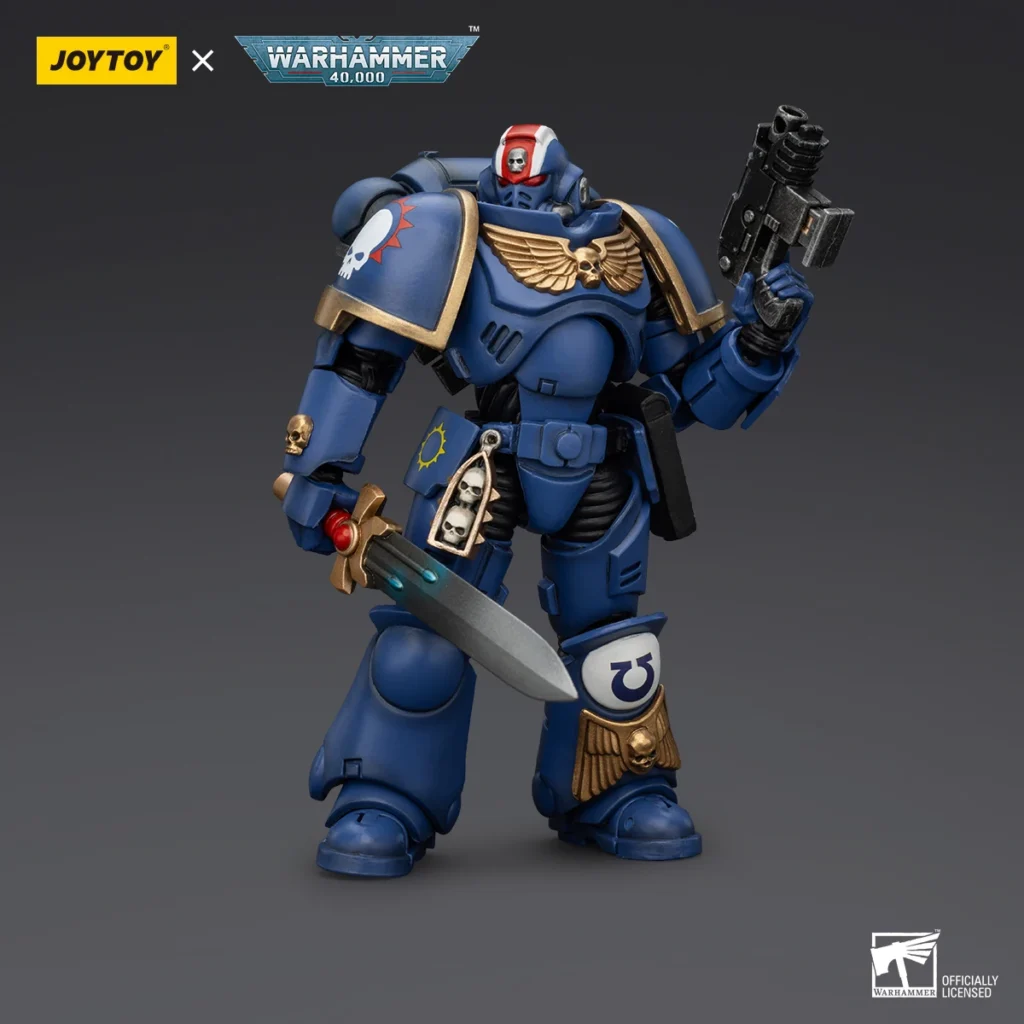 JOYTOY Warhammer Ultramarines Heroes of the Chapter Primaris Lieutenant Erastus - Image 5