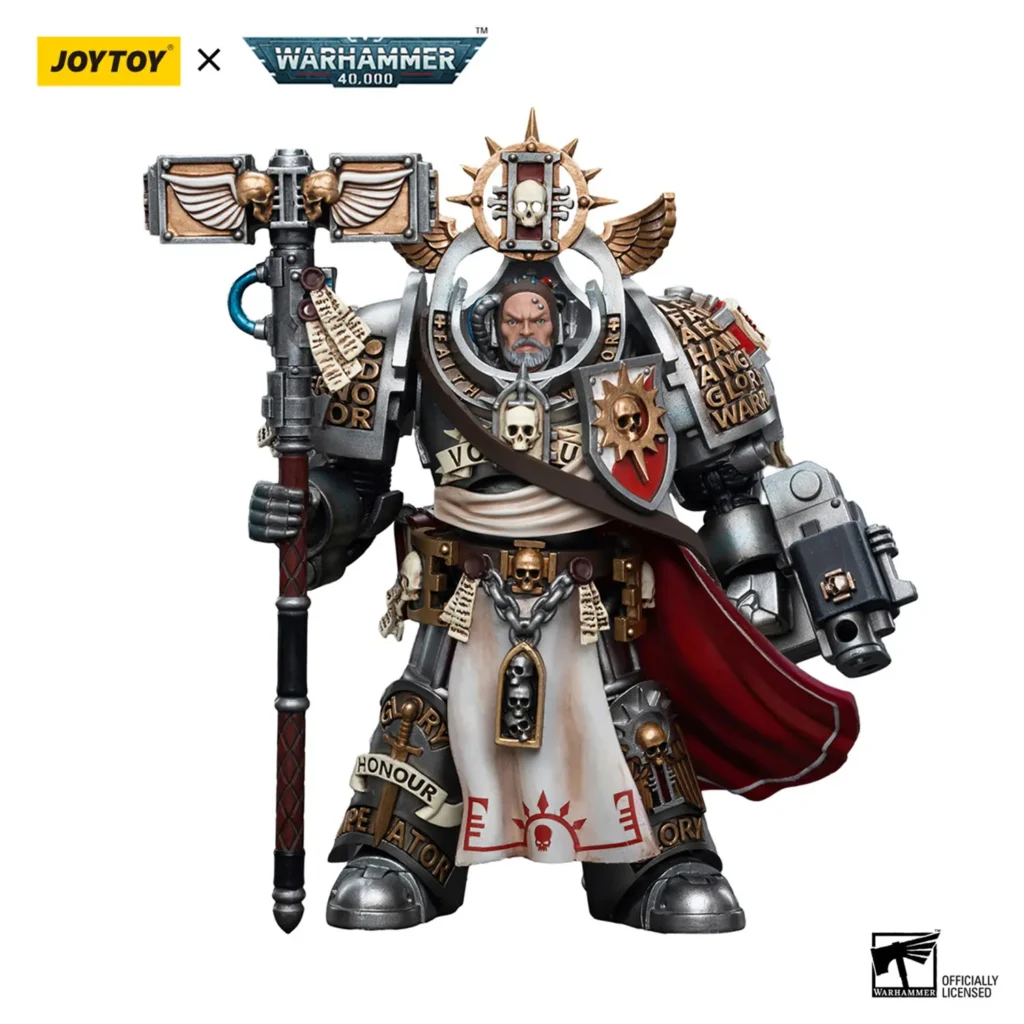 JoyToy WH40K   12.8cm Grey Knights Grand Master Voldus - Image 4