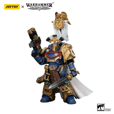 JoyToy WH40K 13.6cm Ultramarines Legion Praetor with Power Sword and Volkite Serpenta