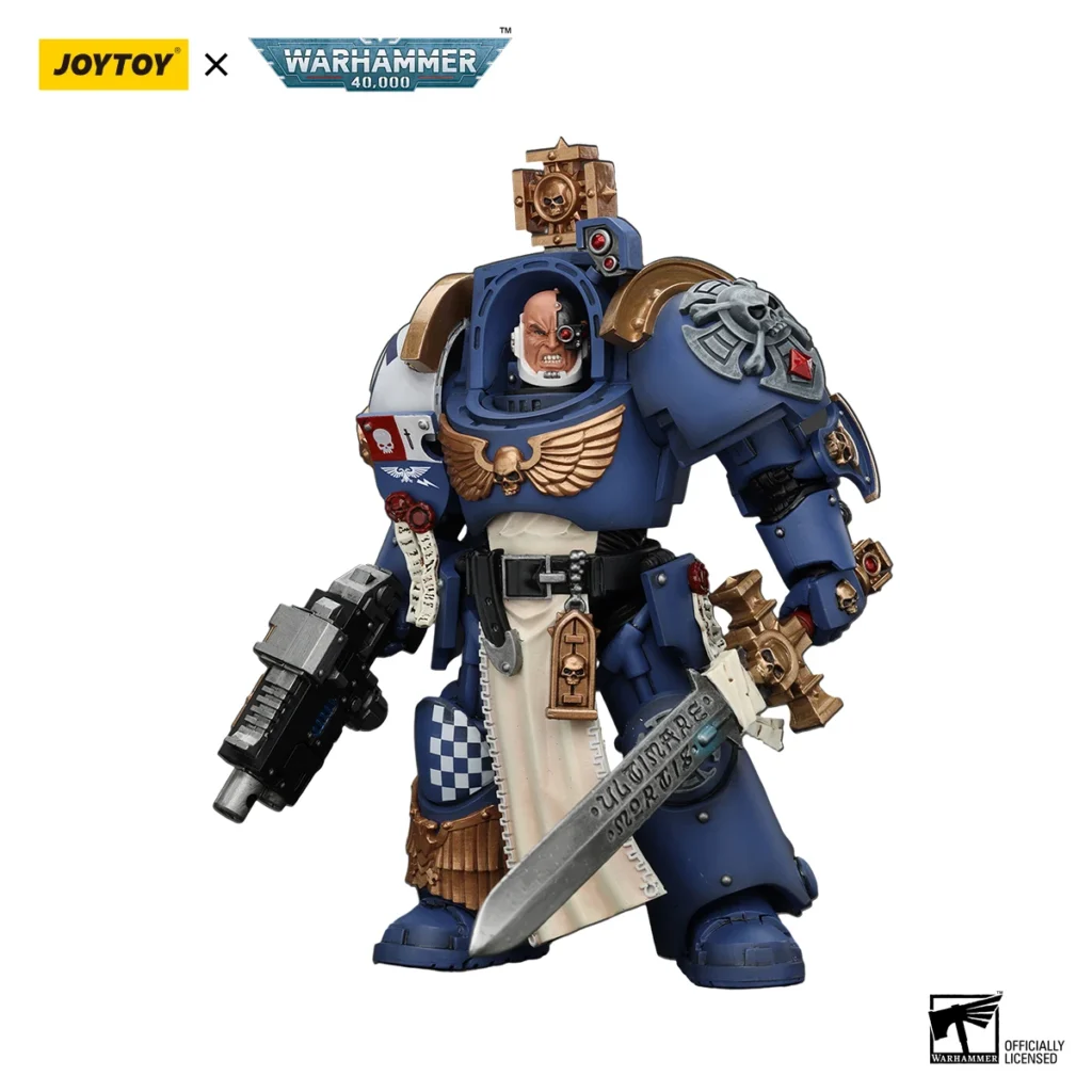 JoyToy WH40K 14.3cm Ultramarines Captain in Terminator Armour - Image 3
